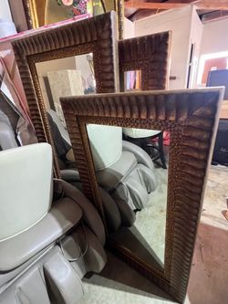 Set of 3 mirrors