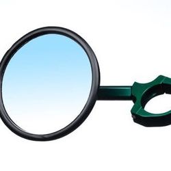 1.75" Green Clamp On 5" Side Mirror for UTV