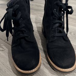 Kensie Kasha lace-up boots
