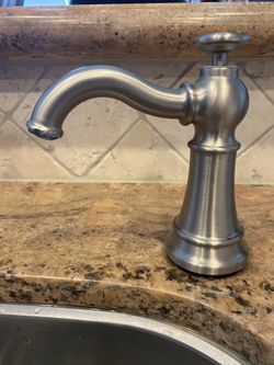 Moen kitchen faucet soap dispenser