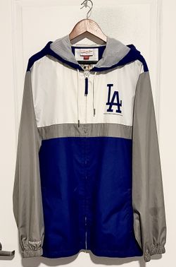 Los Angeles Dodgers Mitchell & Ness Cooperstown Collection Full-Zip Hoodie Windbreaker Jacket - Royal