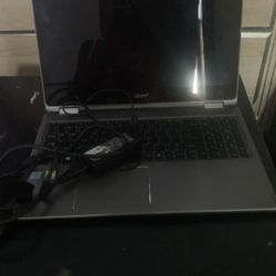 Brand:acer Model: Aspire R Color: Silver 