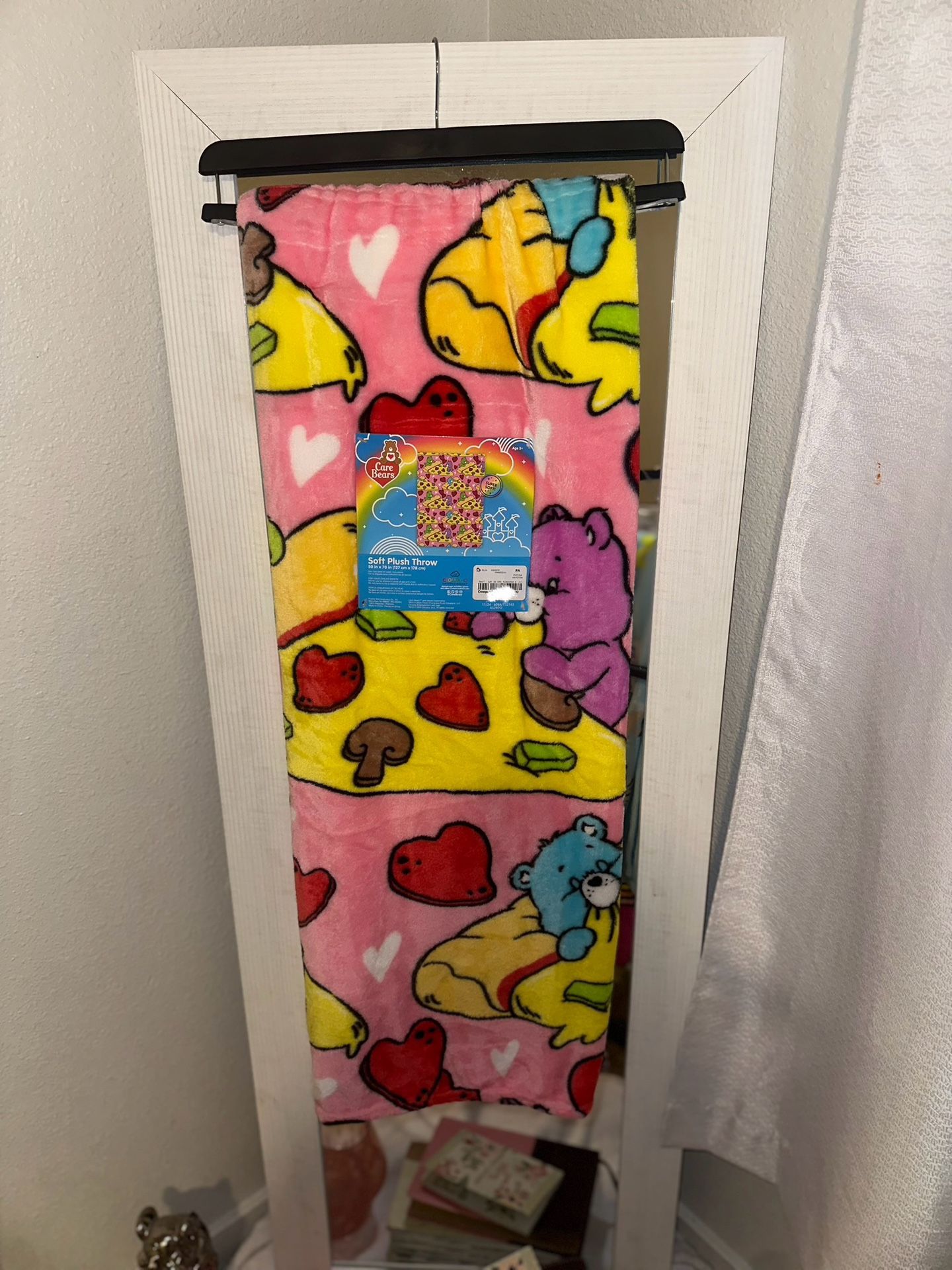 Pizza Care Bears Blanket