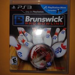 PS3 BRUNSWICK PRO BOWLING