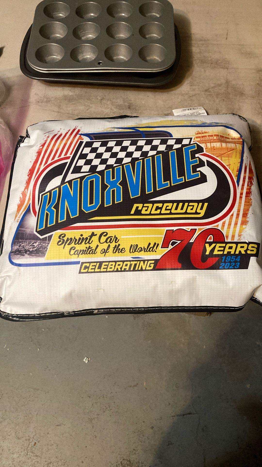 Knoxville Raceway Pillow