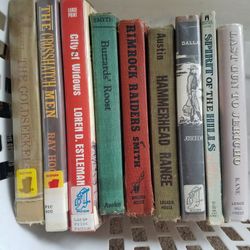 Lot Of 10 Hardback Westerns