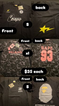 bape shirts