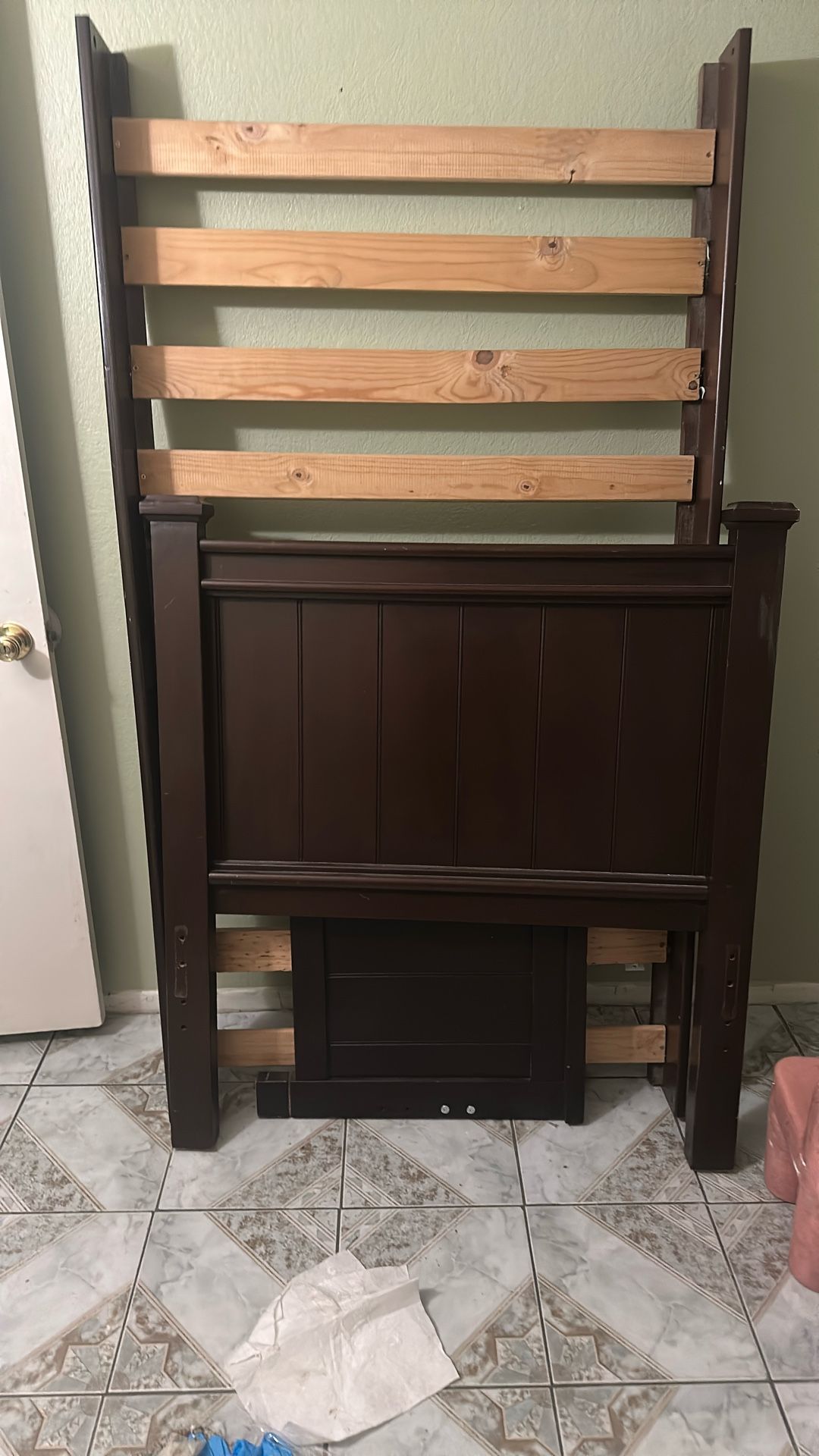 Twin Bed , No Matress