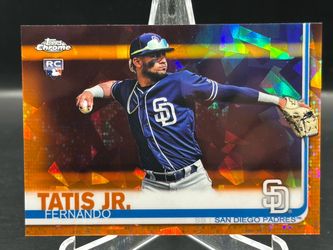 Fernando Tatis Jr. 2019 Topps Chrome Sapphire Orange Rookie Refractor /25 Padres