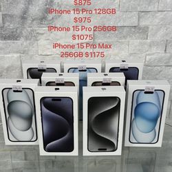 iPhone  15   🛑All Models 1 Year Warranty 🛑