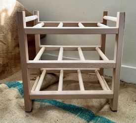 Wine Rack — Solid Wood