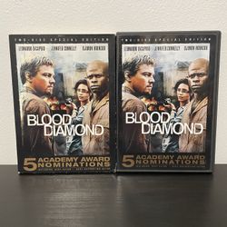 Blood Diamond DVD 2 Disc Special Edition Leonardo DiCaprio w/ Slipcover 2007