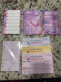 A6 binder inserts
