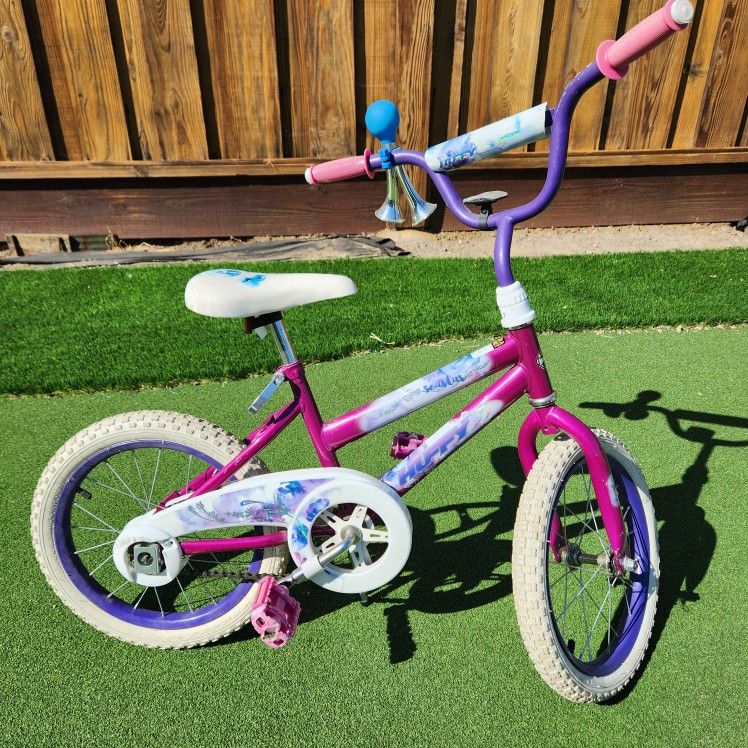 Huffy 16" Sea Star girl bike Bicycle - Great Condition 