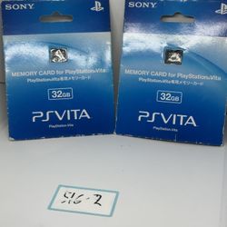 One Ps vita 32gb memory card w/box
