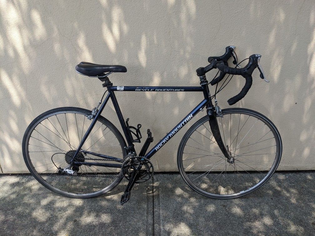 Carbon Fiber 700c 27-Speed Carbon Fiber Fork Commuter/Road Bike - Shimano Tiagra Flight Deck Shifters - Carbon Forks - Light 58cm Frame - Tuned!(MSR