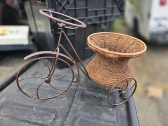 Bicycle with Basket Planter