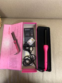 Jose ever 19 mm Curling Iron hot pink