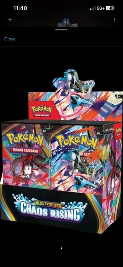 Pokemon Chaos Rising Booster Box