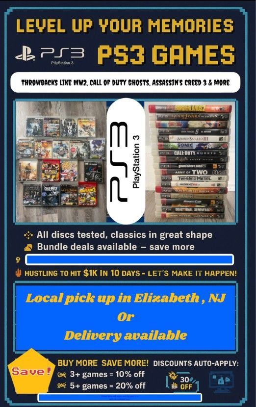 🎮Ps3 Classics, Relive The Golden Era Of Gaming!