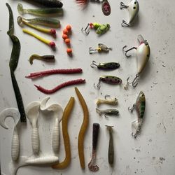 Fishing Lures and Soft plastics 