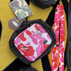 Camo Bape Crossbody Bags 