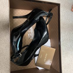 NEW Gucci Patent Pump, 7.5