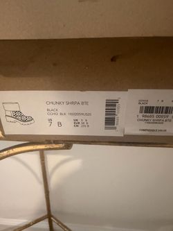 Coach boots black size 7