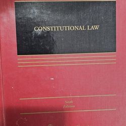 Constitutional Law Chemerinsky 6th Edition 