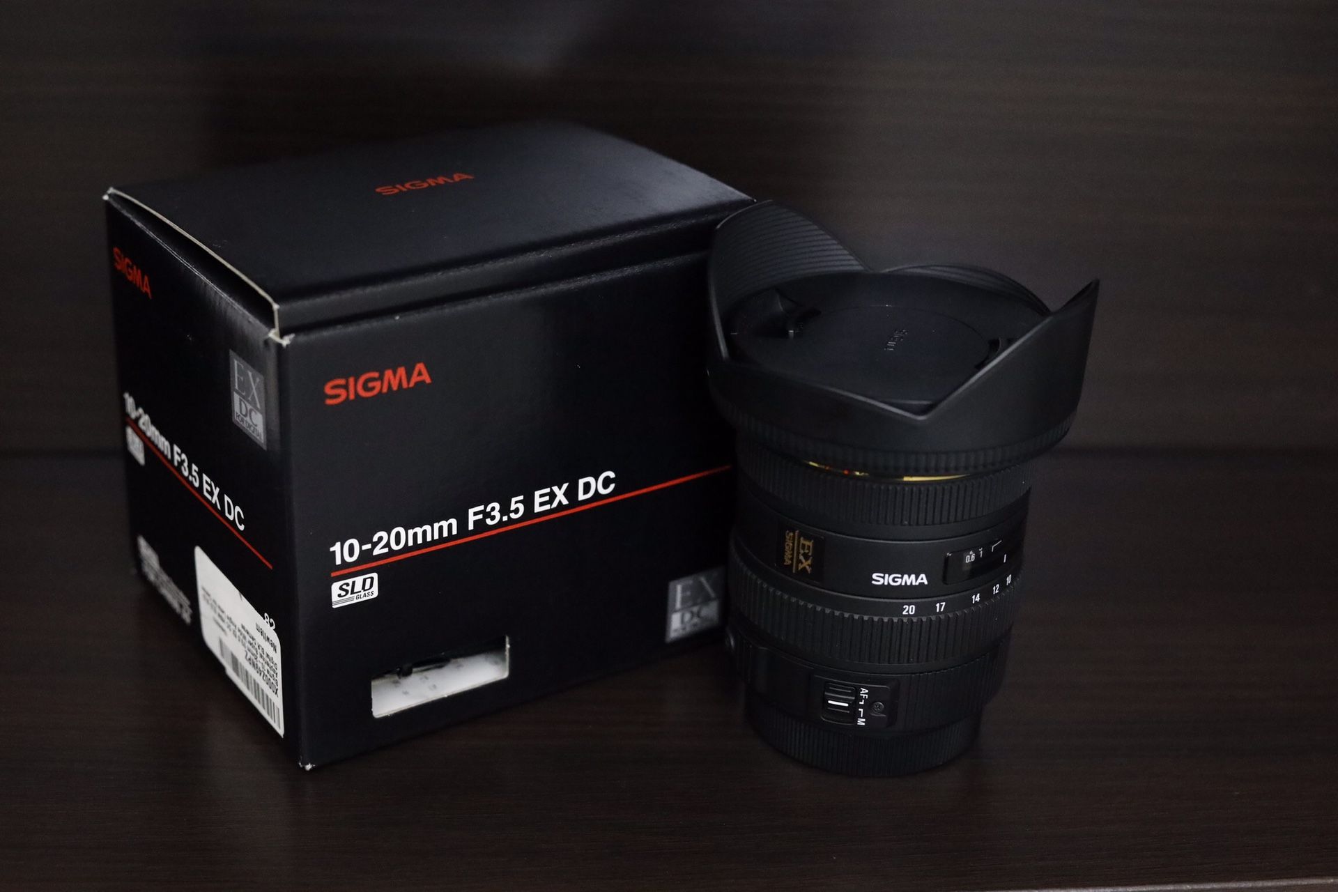 Sigma 10-20mm F3.5 EX DC Canon Lens