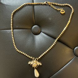 Women Sweater Chain Necklace Bee