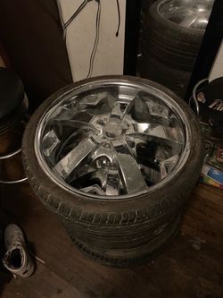 20” rims 5 lug universal pattern