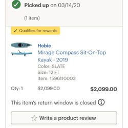 Hobie Kayak -2019