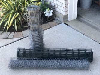 Wire Rolled Fencing for Garden, Utility Fence Hardware, & Chicken Wire