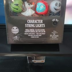 Nightmare Before Christmas Character Head Musical Light Set 