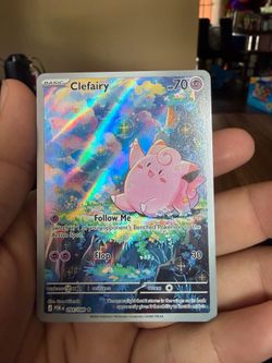 Pokemon full art clefairy for sale