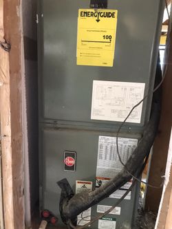 2.5 Ton Rheem Unit. Complete inside and outside units in great condition and clean.