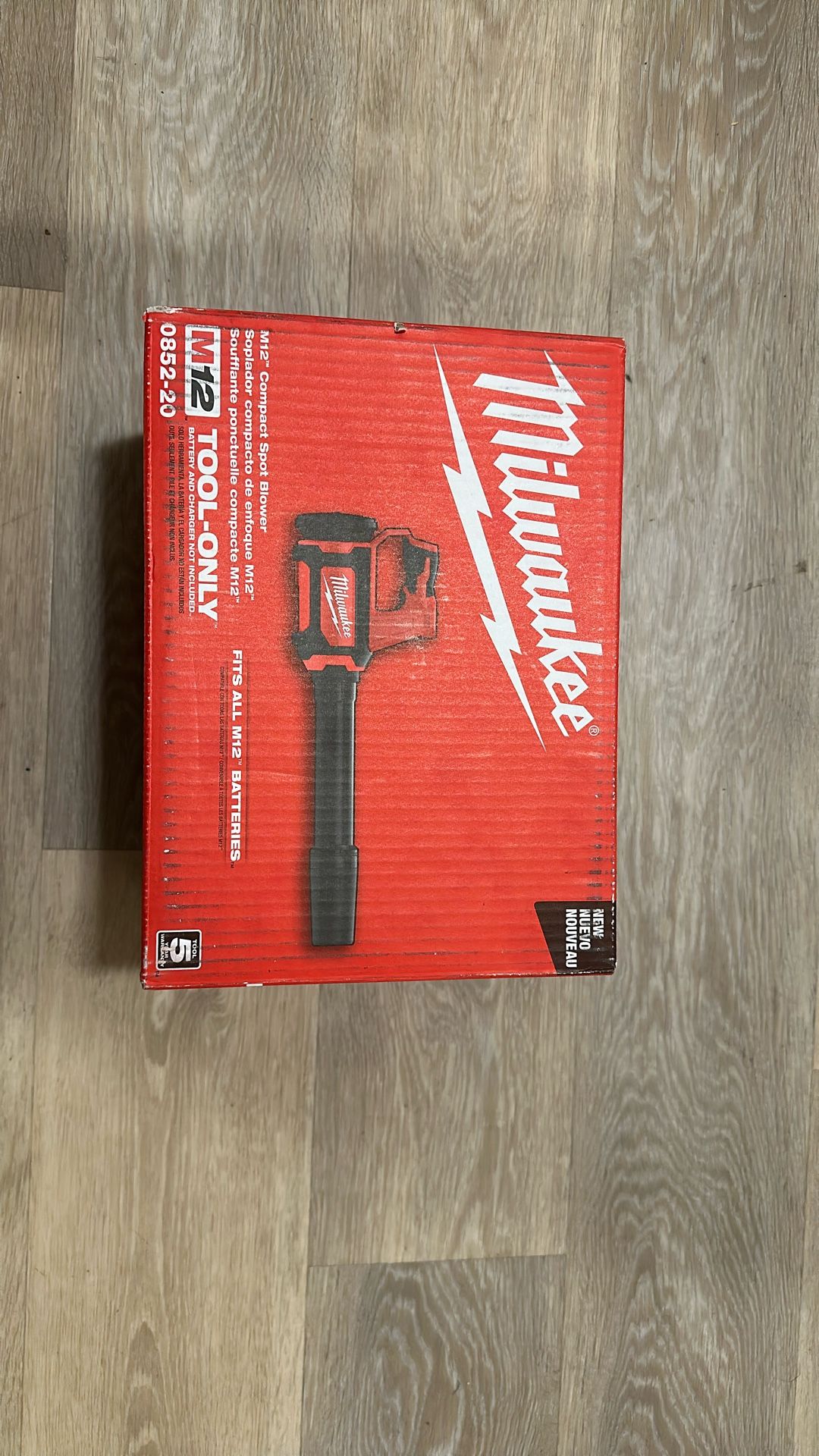 M12 12v Lithium-ion Cordless Compact Spot Blower