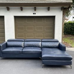 Sectional Sofa/Couch - Microfiber - Delivery Available 🚛