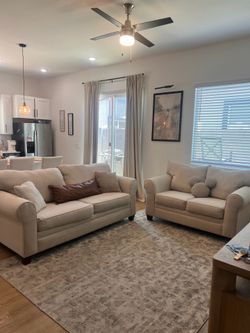 Couch sofa set (free delivery!)