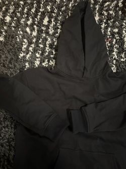 6 Black Pullover Hoodie Sweatshirt