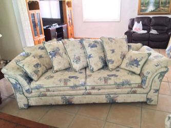Nautical Beach Sea Dolphin Complete Living Room Set