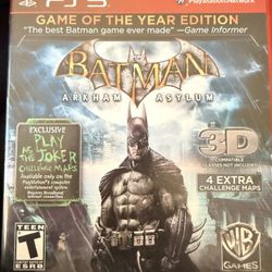 Batman Arkham Asylum (PS3)