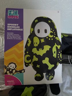 Fall Guys Spooky Doodles Inflatable Costume Youth