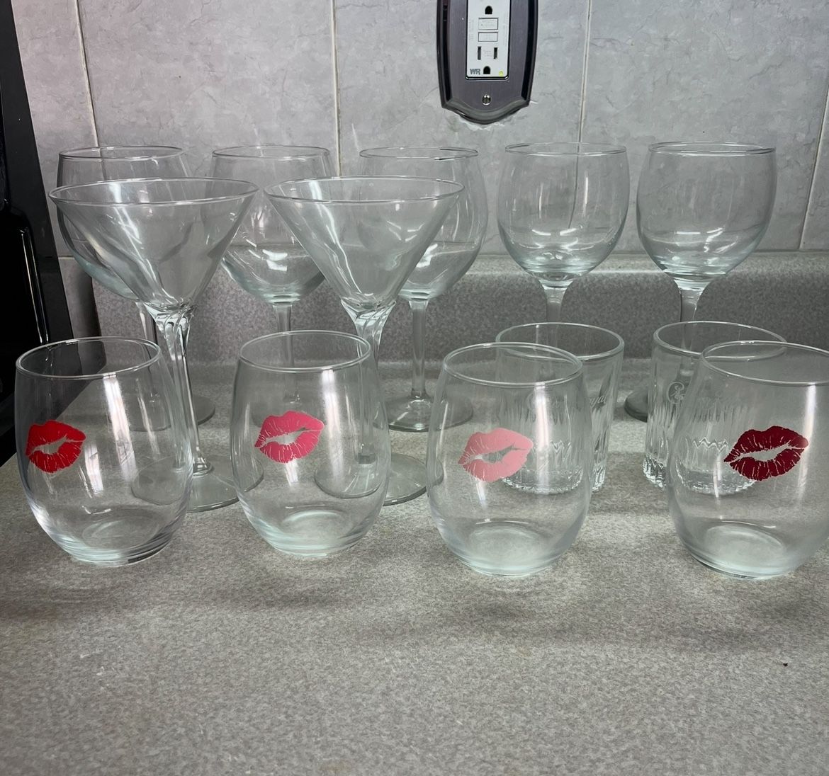 Drinking Glasses Lot