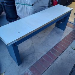Work Bench for Shop with Electrical Outlets