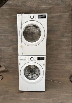 LG washer and gas dryer  laundry set