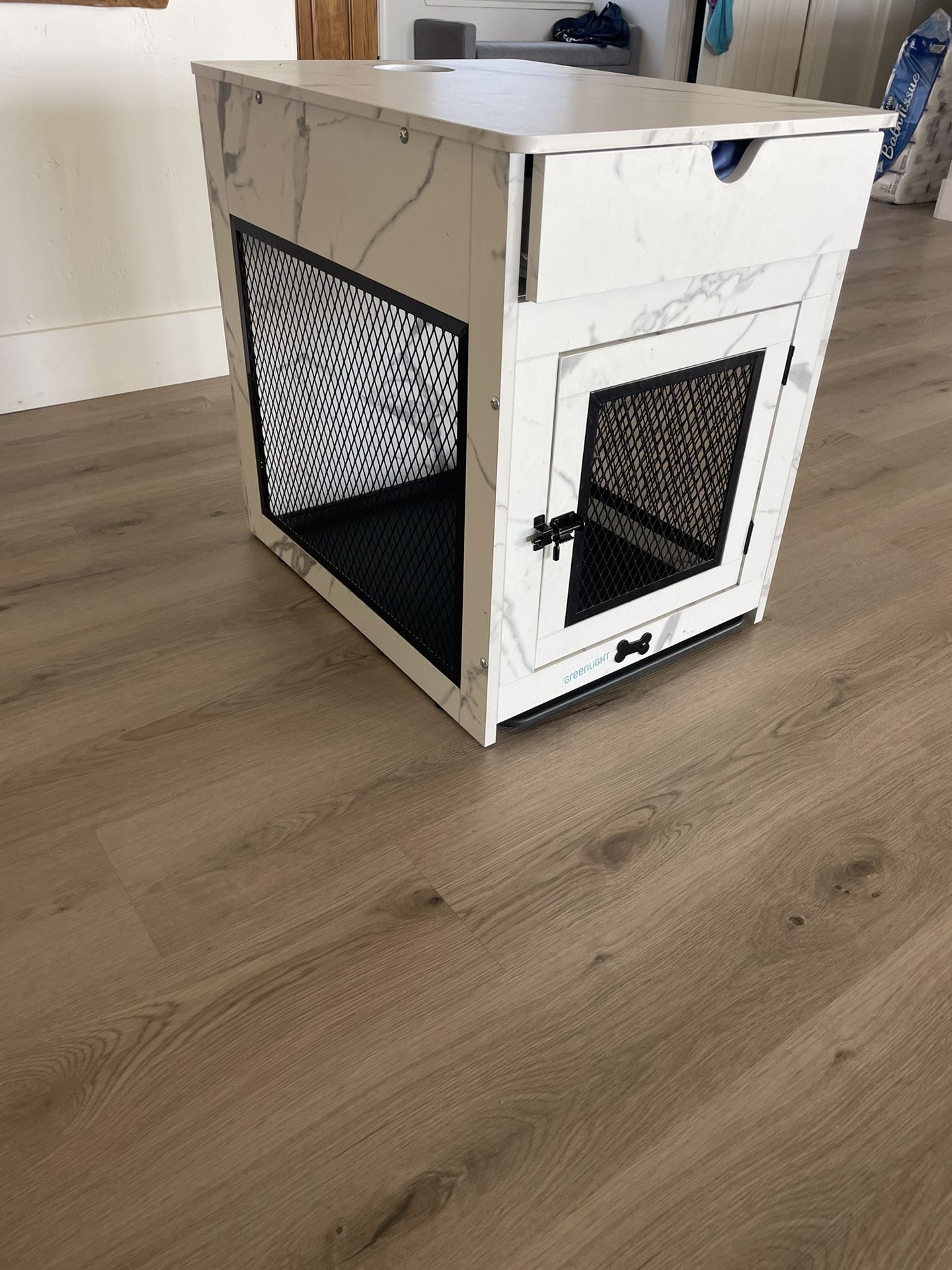 End Table Dog Crate