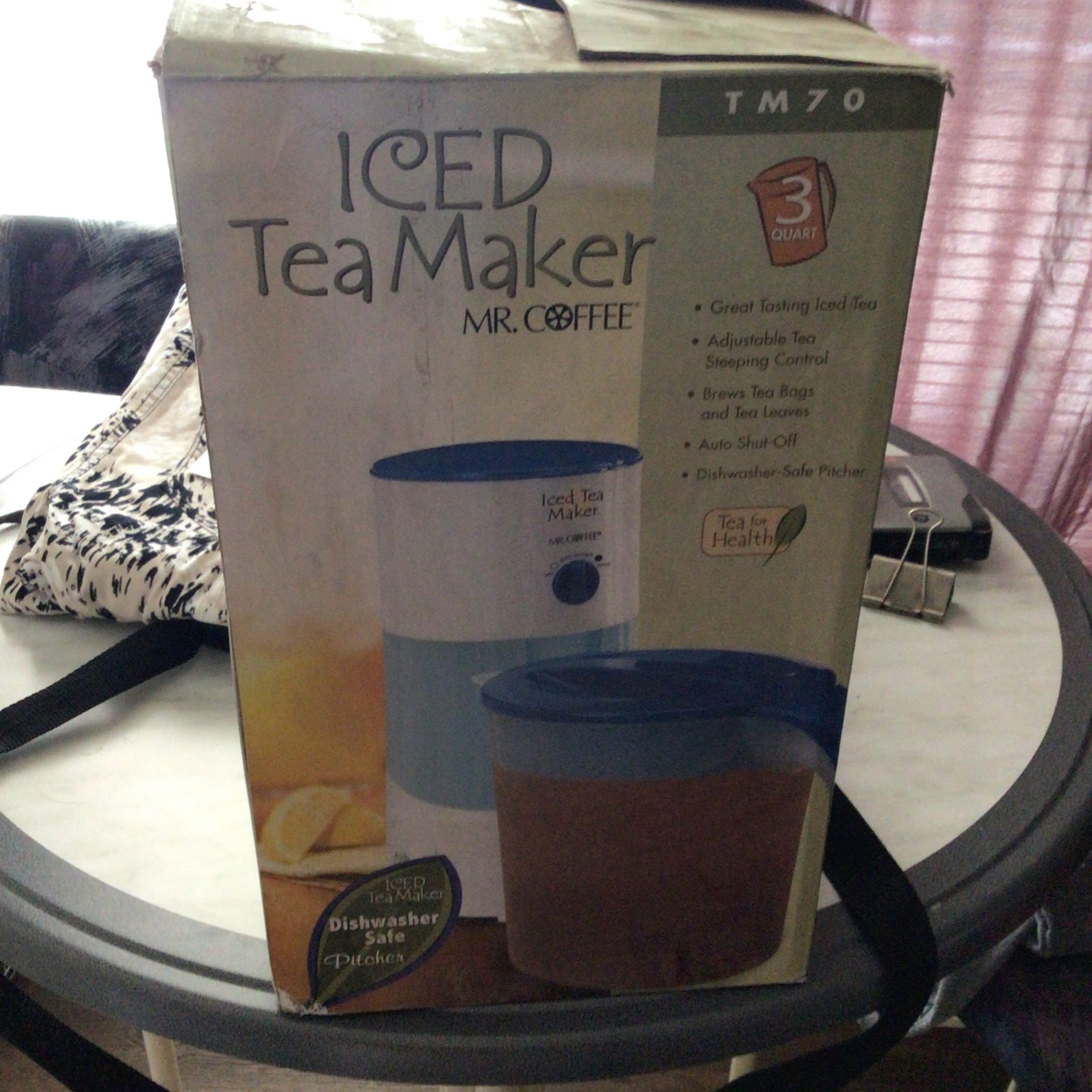 Ice, Tea Maker