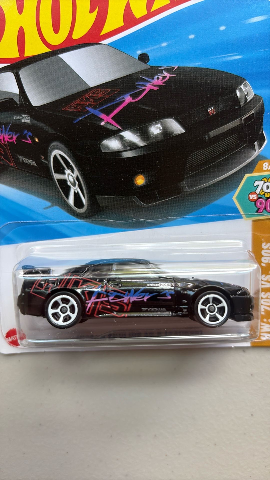 Hotwheels Nissan Skyline Gt-R (BCNR33)